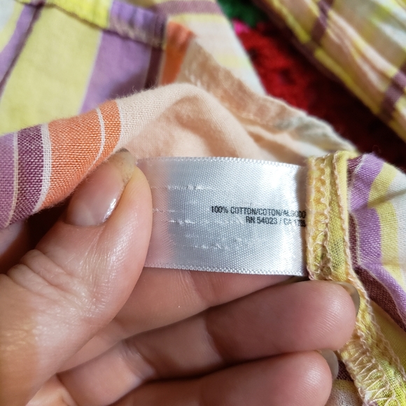 Old Navy plaid botton down S - Picture 5 of 5